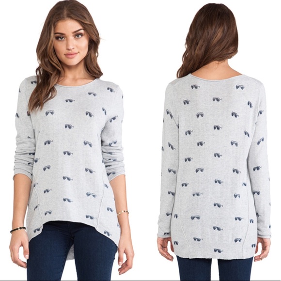 360 Sweater Sweaters - 360 Sweater | Spec Sunglasses Sweater Gray & Navy